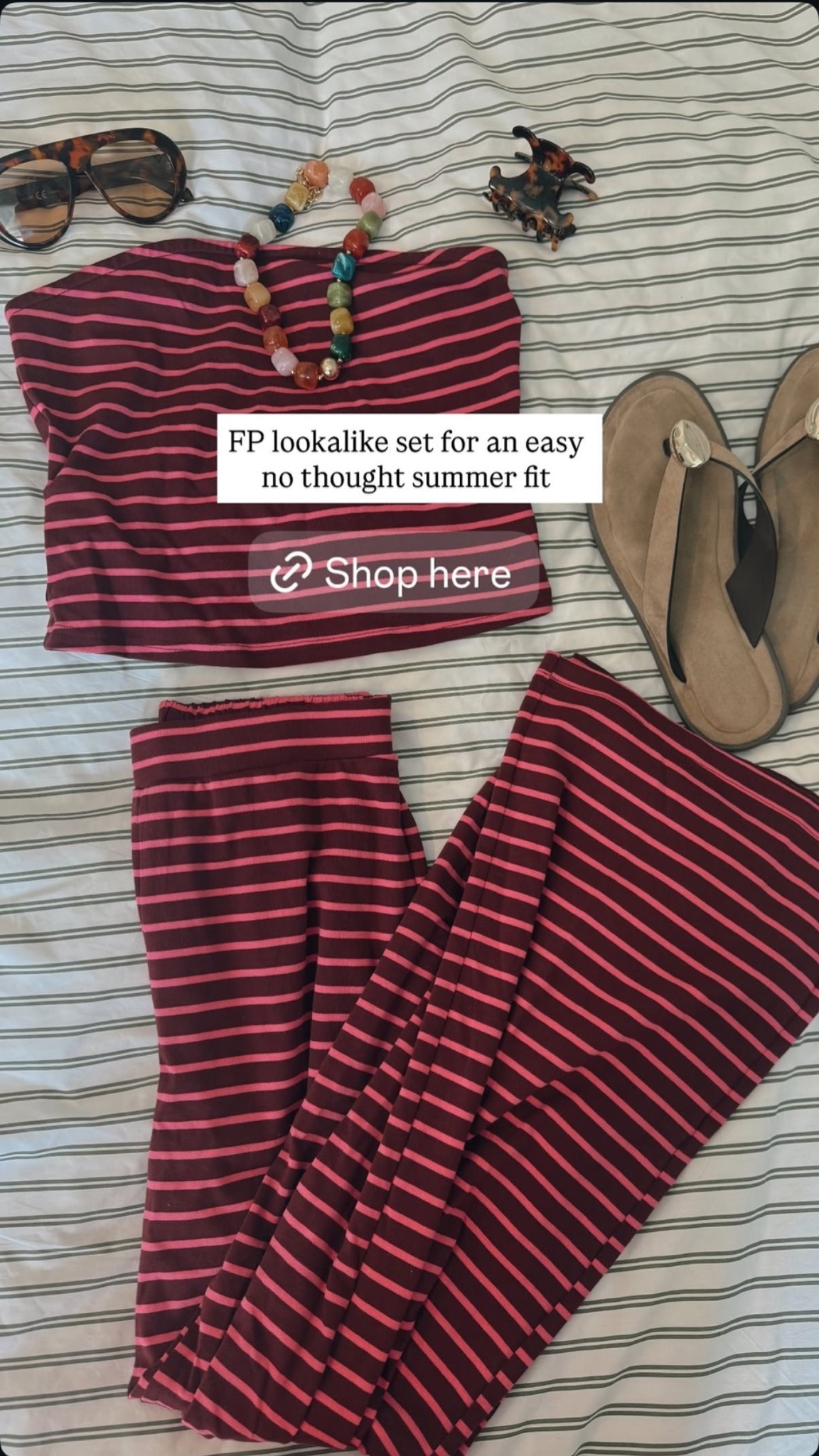 FP lookalike set for an easy no thought summer outfit!

#LTKootd #LTKmomlife #LTKgrwm