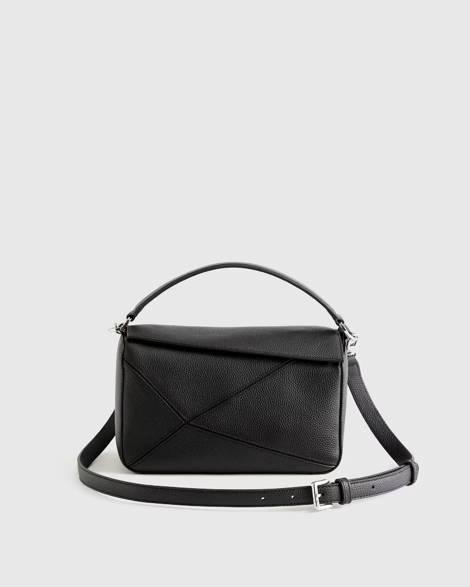 Italian Leather Patchwork Crossbody | Quince
