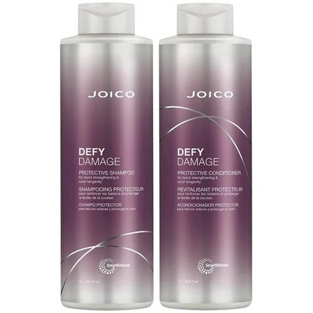 Joico Defy Damage Protective Shampoo and Conditioner Set for Bond Strenghtening and Color Longevity 1L / 33.8 oz Each | Walmart (US)