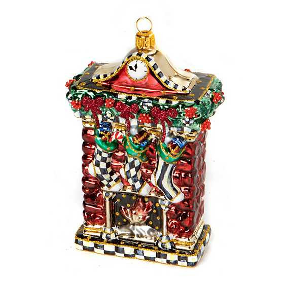 Glass Ornament - Stockings Are Hung | MacKenzie-Childs