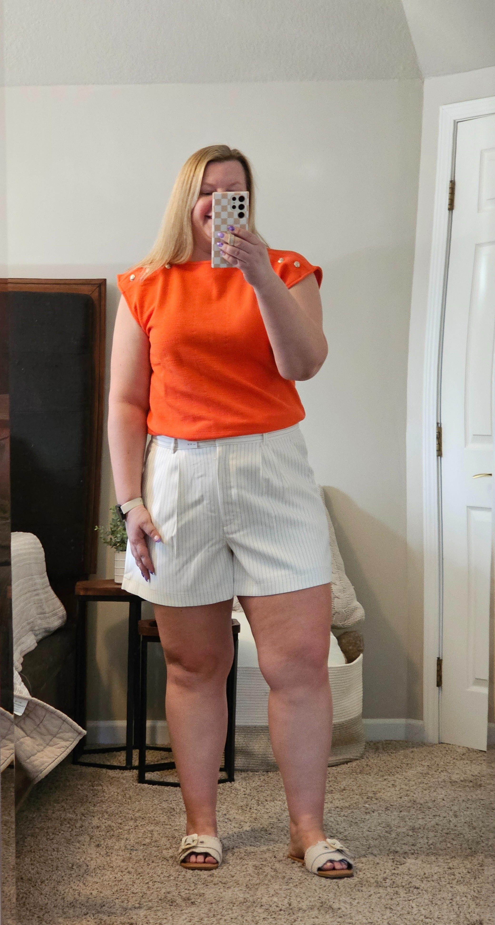 Wearing an XXL in the top and a 34 in the shorts. 

#LTKfindsunder100 #LTKover40 #LTKSeasonal