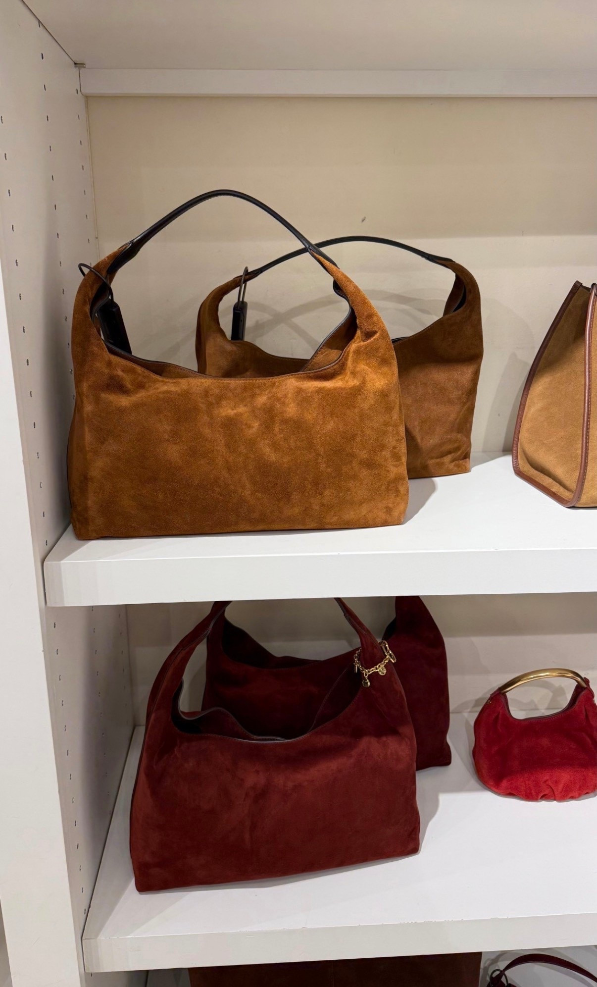 Suede bag
Madewell bag