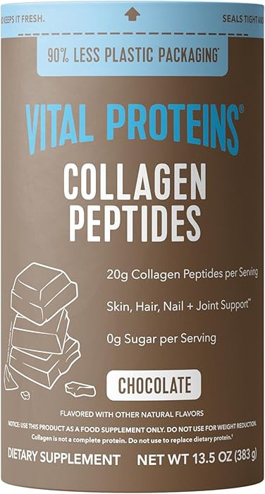 Vital Proteins Collagen Peptides Powder - Chocolate Powder for Hair, Nail, Skin, Bone & Joint Hea... | Amazon (US)