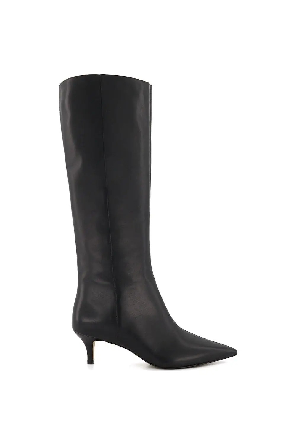 Boots | 'Smooth' Leather Knee High Boots | Dune London | Debenhams UK