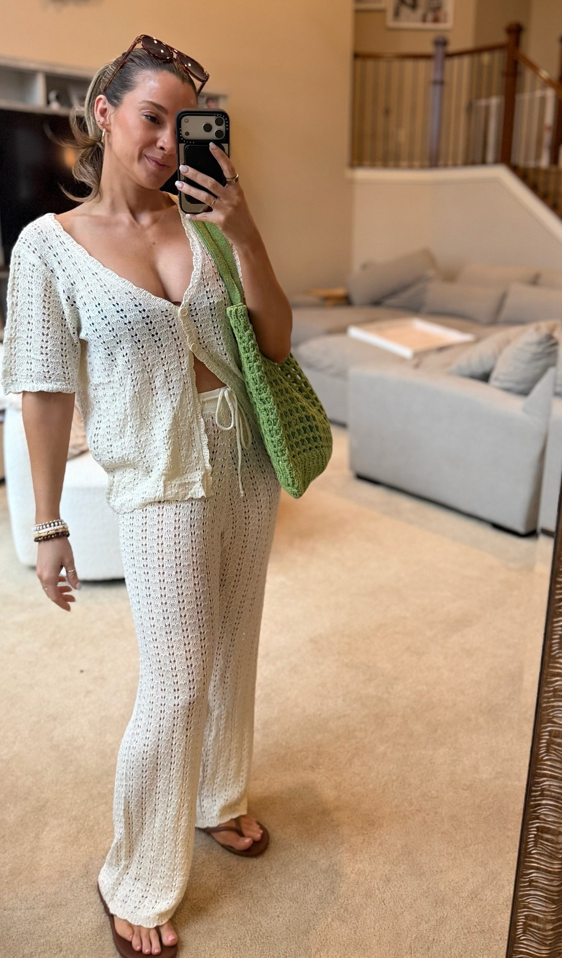 This beach coverup is the easiest throw-on for pool days, beach walks, or vacation dinners. 
 