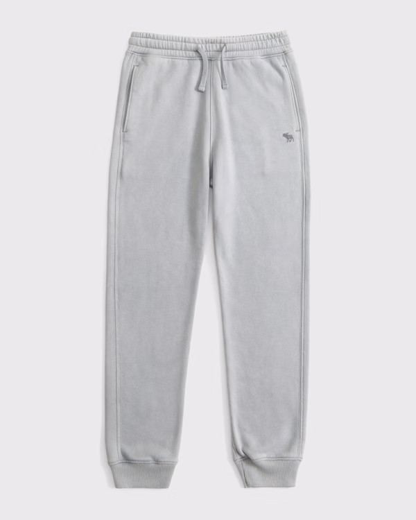 boys essential icon joggers | boys bottoms | Abercrombie.com | Abercrombie & Fitch (US)