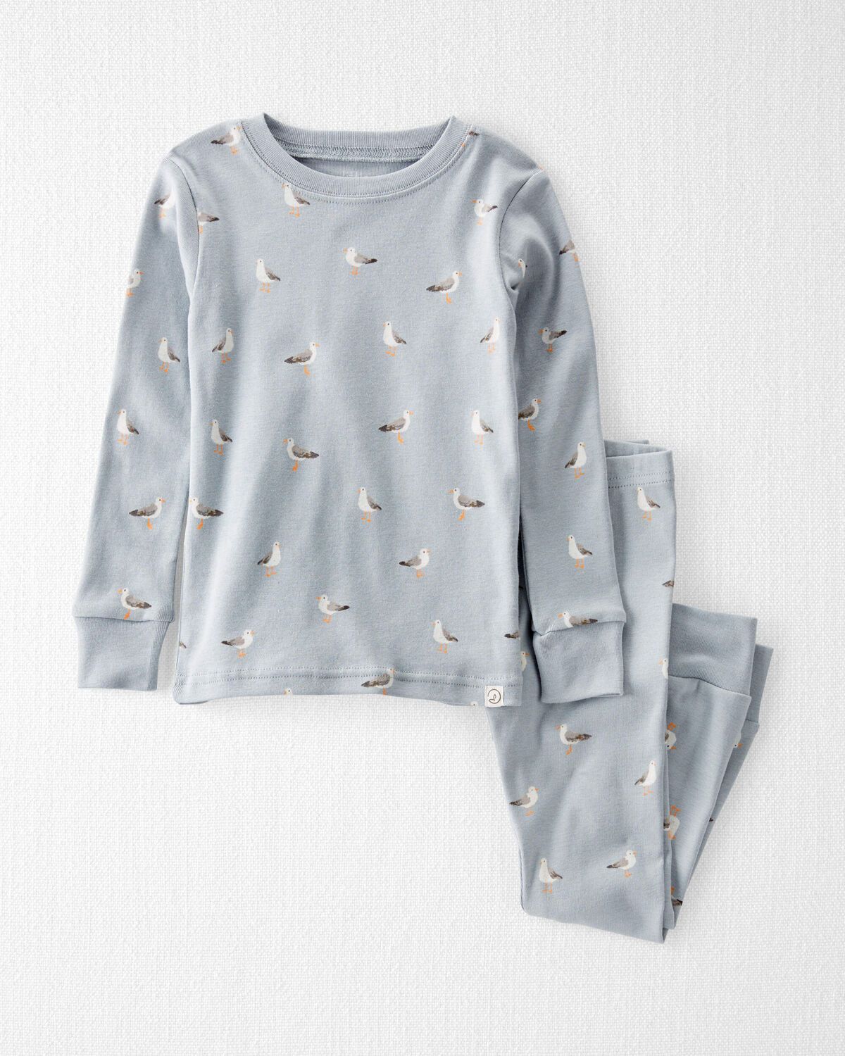 Beach Seagull Print Toddler Organic Cotton Pajamas Set | carters.com | Carter's