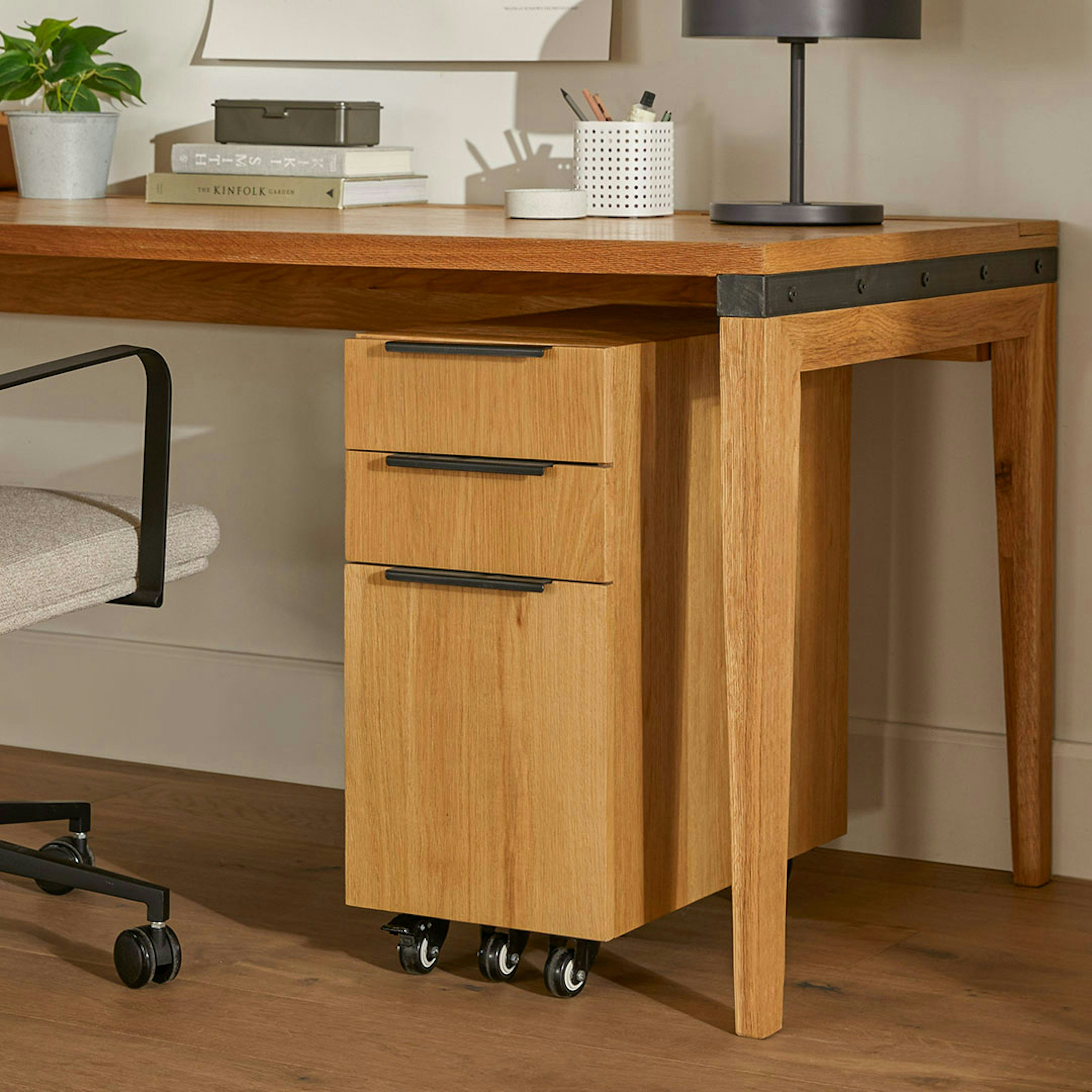 Madera 12" File Cabinet - Oak | Article