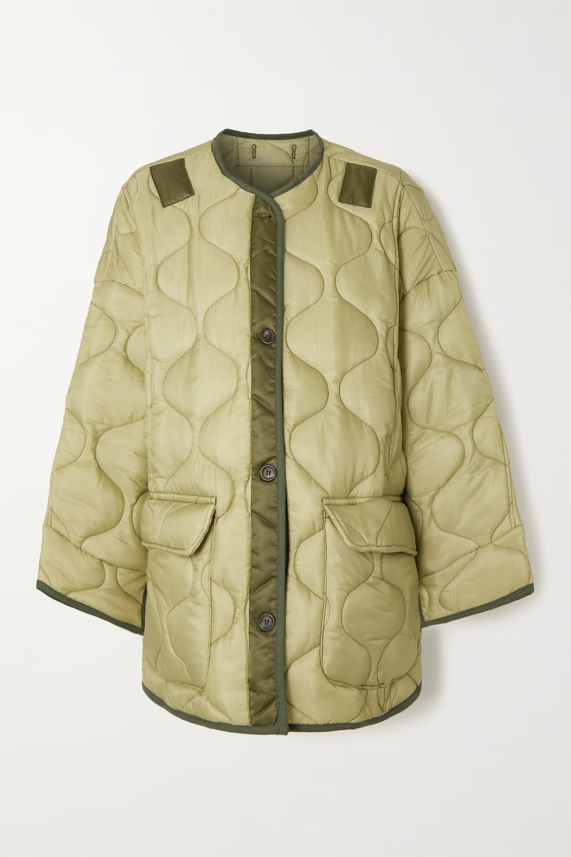 Quilted padded ripstop jacket | NET-A-PORTER (US)