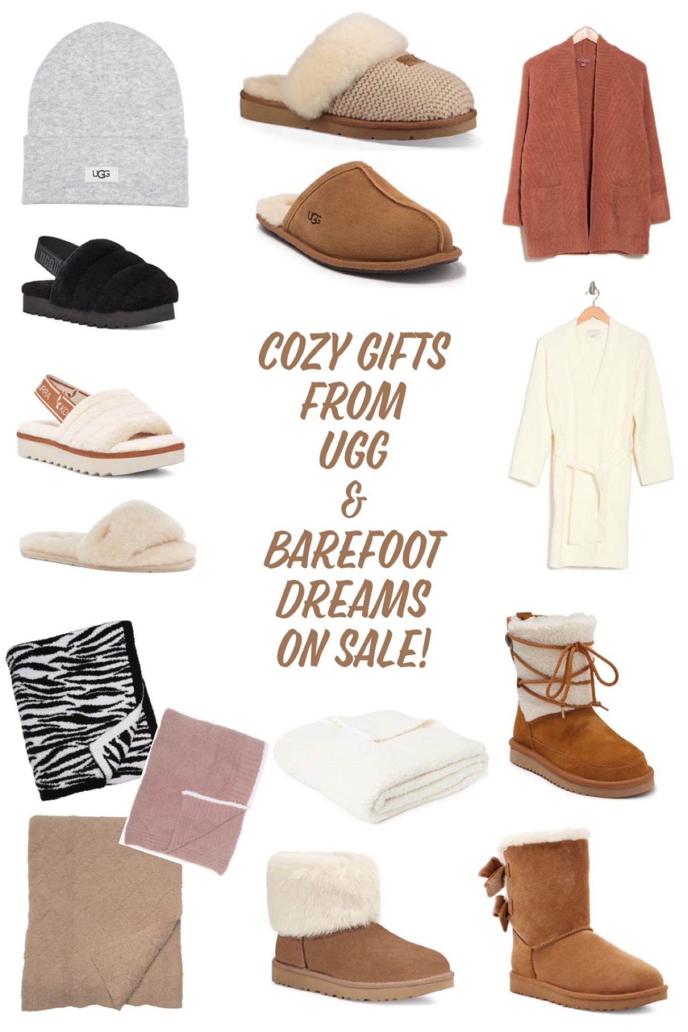 Cozy Gifts from Ugg & Barefoot Dreams
on sale at the Rack! 



#LTKHoliday #LTKsalealert #LTKhome