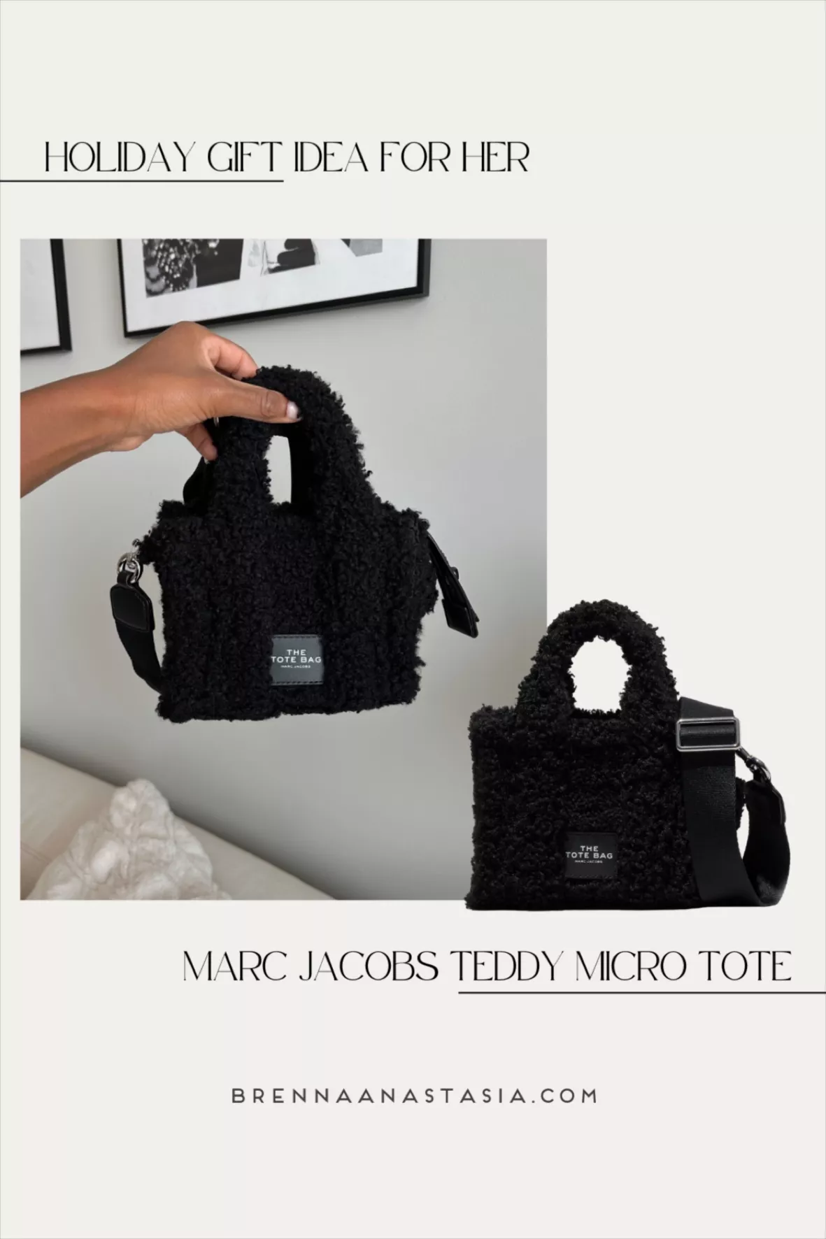MARC JACOBS The Teddy Mini Tote Bag