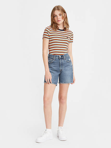 Levi's 501 Mid Thigh Women's Shorts 28 | LEVI'S (US)