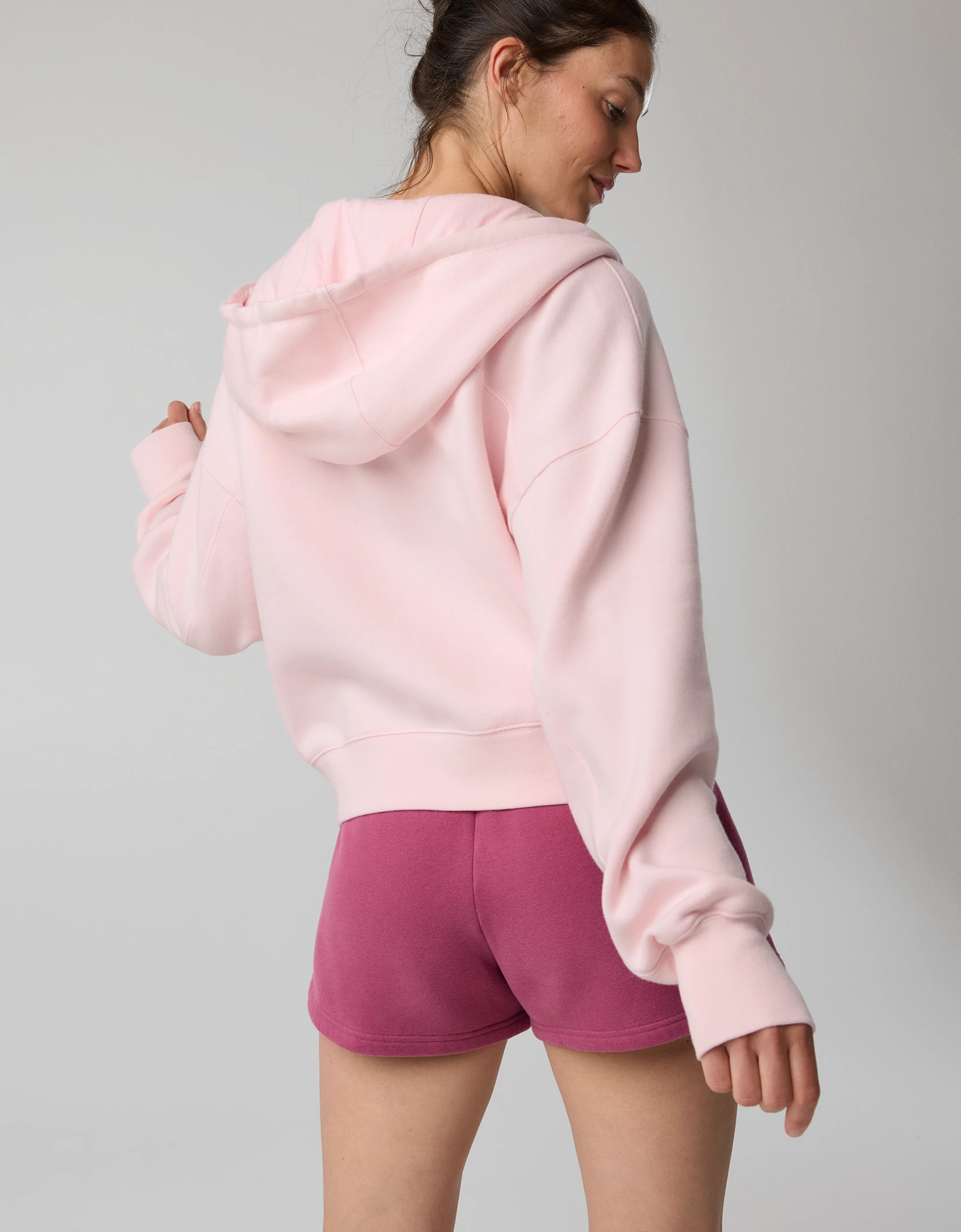 OFFLINE By Aerie Cloud Fleece Classic Full Zip Sweatshirt | Aerie