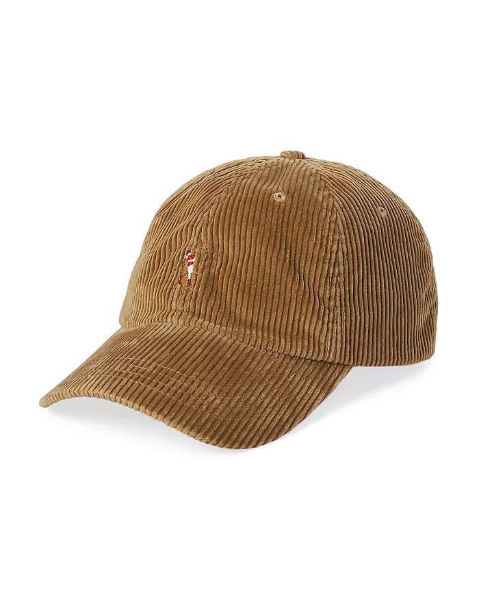 Cotton Corduroy Logo Embroidered Ball Cap | Bloomingdale's (US)