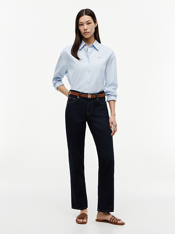Mid Rise Classic Straight Jeans | Tommy Hilfiger UK