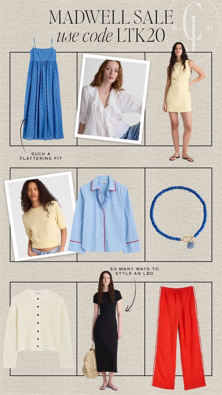 Get 20% off of @Madewell summer fashion during the LTK sale! Use the code LTK20 for the discount.

#LTKsummer #LTKdresses #LTKsale