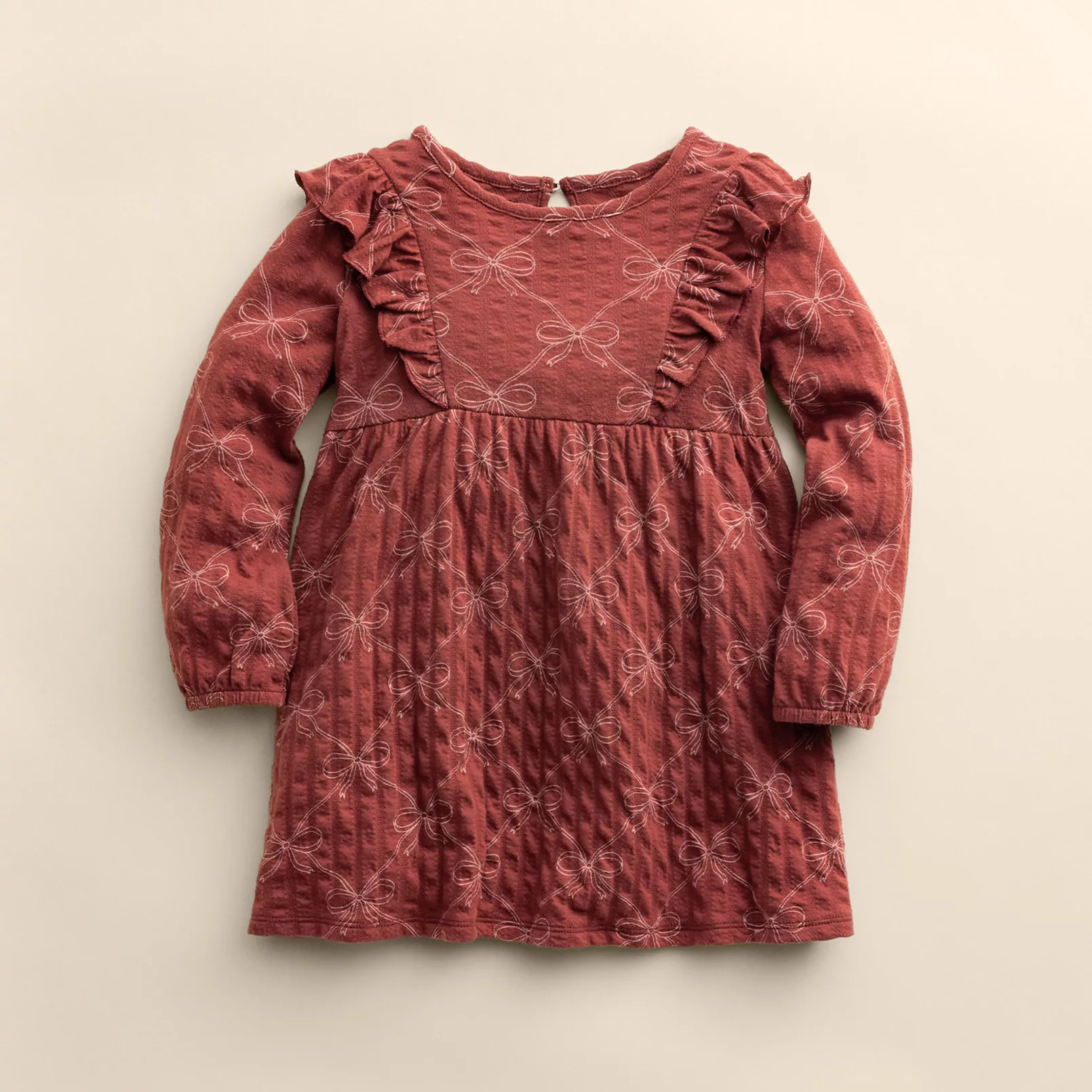 Baby & Toddler Girl Little Co. by Lauren Conrad Ruffle Knit Dress | Kohl's