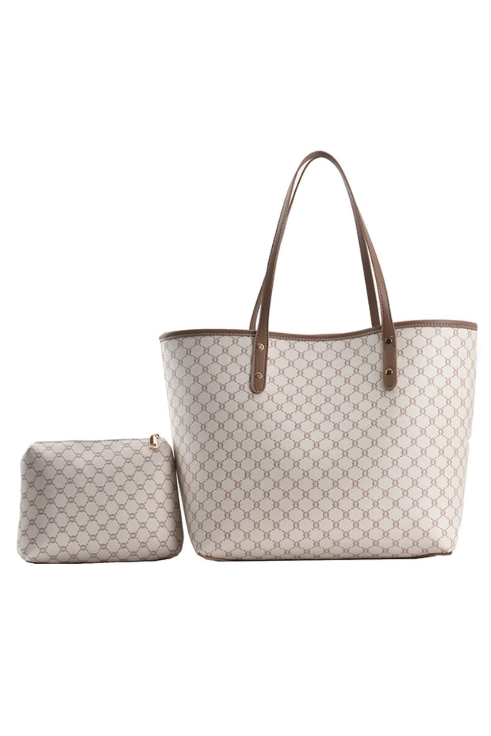 'Josie' Pattern Tote Bag with Pouch (3 Colors) | Goodnight Macaroon