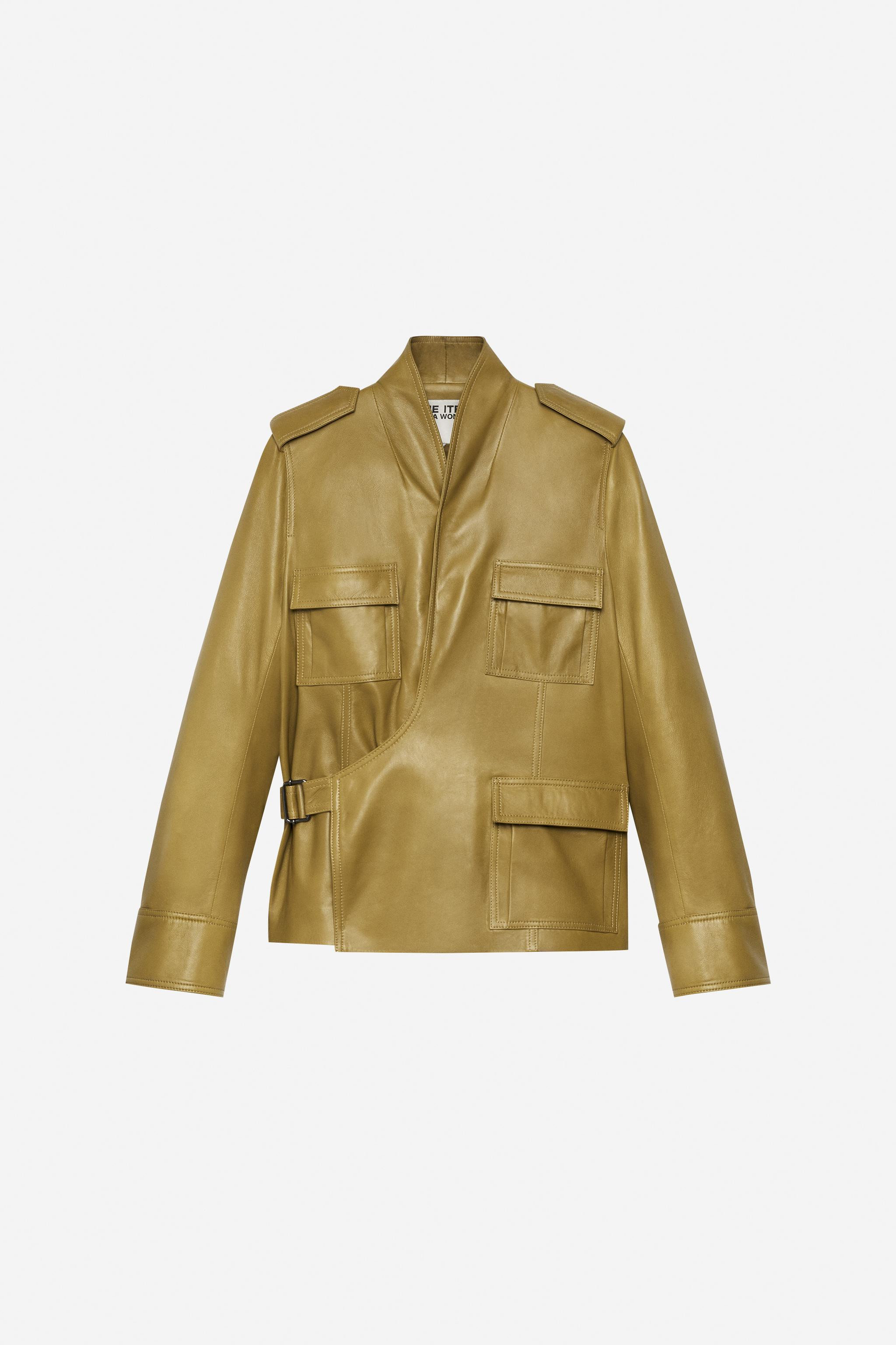 100% LEATHER JACKET - THE ITEM ZARA WOMAN | Zara US