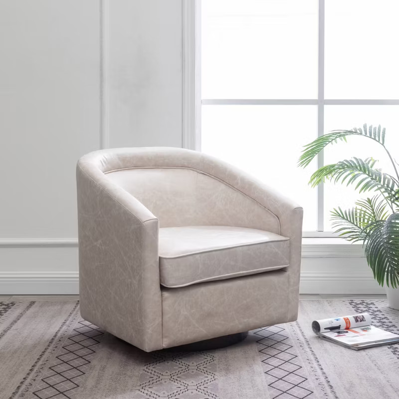 Classic Swivel Barrel Chair - WOVENBYRD | Target