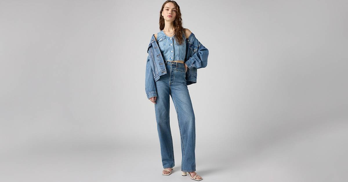 Ribcage Full Length Western JeansSale price is£55.00Original Price Was £110.00-50%Free Shipping... | Levi's UK