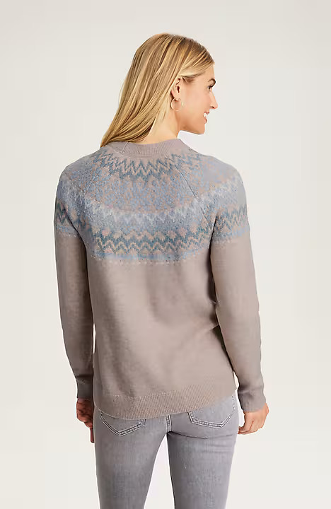 Classic Fair Isle Sweater | J. Jill