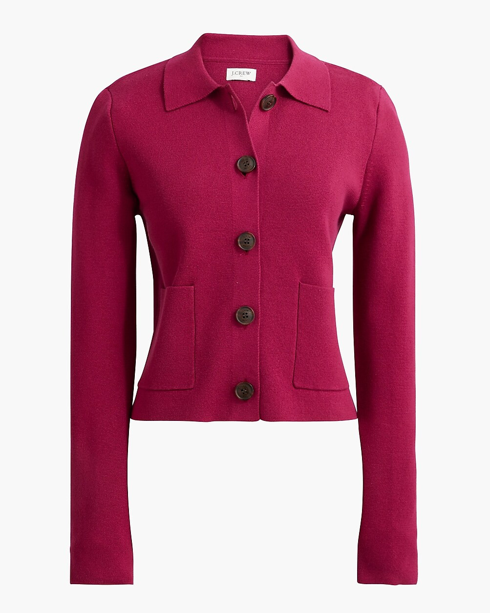 Collared lady jacket cardigan sweater | J.Crew Factory