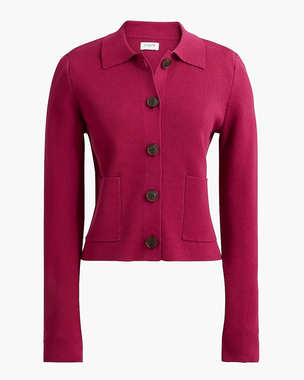 Collared lady jacket cardigan sweater | J.Crew Factory