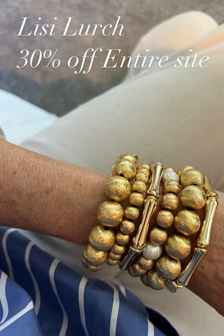 🚨 Lisi Lurch 
30% off  entire site 

Hurry grab some of my favorites🤍

Bamboo bangles
Gold beaded bracelets in several sizes

Gold beaded necklace & hoop earrings 


#LTKSaleAlert #LTKFindsUnder50 #LTKStyleTip