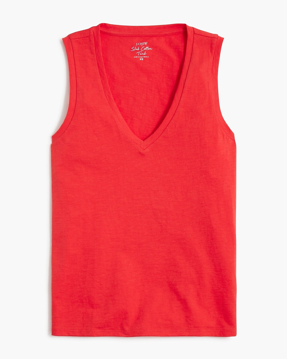 Vintage slub cotton V-neck tank top | J.Crew Factory