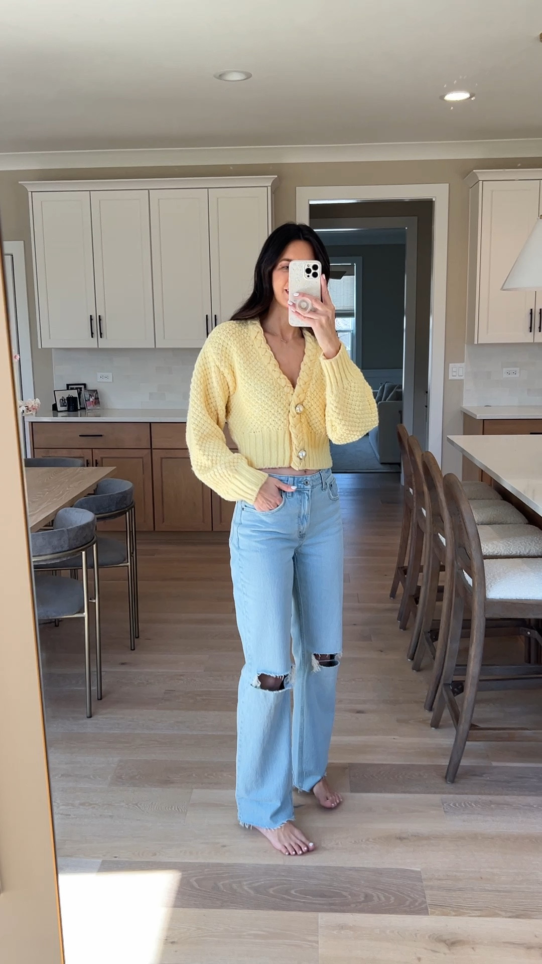 Yellow cardigan, revolve, majorelle, 

#LTKspring #LTKmomlife #LTKspringtrends