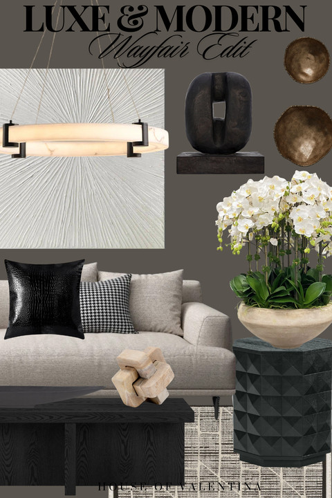 Eeeek! Fall is the perfect time to refresh your home with these gorgeous pieces from Wayfair! I curated this Luxe & Modern design to showcase my favorite blend of luxury and contemporary design and I am obsessed! With sculptural decor, minimalist furniture, organic textures, and refined neutral tones, each piece reflects my passion for timeless elegance. Whether you're elevating your living room or designing a sophisticated space, these modern home accents and high-end decorative accessories bring a chic, designer-inspired look into any home with effortless style. I can't get enough! All items available from Wayfair.  
@wayfair #wayfair #wayfairpartner

 

#LTKSeasonal #LTKStyleTip #LTKHome

 

#LTKSeasonal #LTKHome #LTKStyleTip