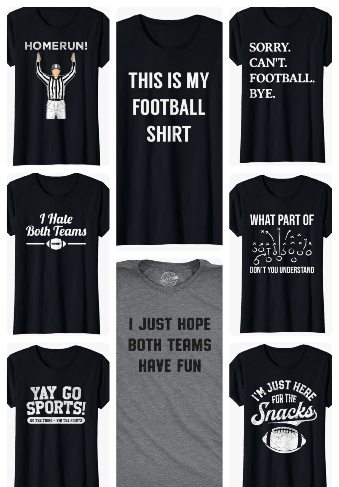 Amazon Super Bowl football tees

#LTKfindsunder50 #LTKstyletip #LTKSeasonal