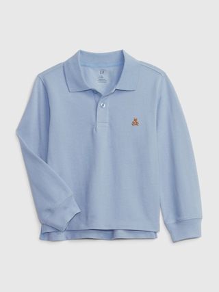 Toddler Organic Cotton Pique Polo Shirt | Gap (US)