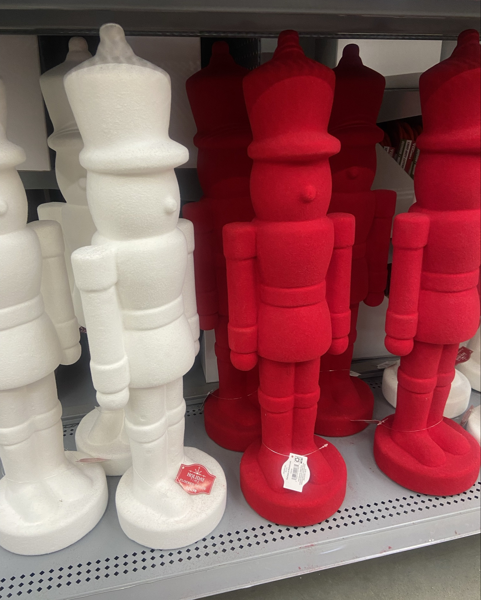Christmas Decorations - 2 ft tall flocked nutcrackers, come in three colors, 


#christmas #under25 #budgetfriendly #walmart #nutcrackers

#LTKHome #LTKHoliday #LTKFindsUnder50