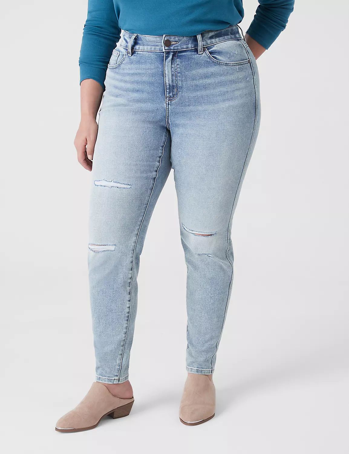Curvy Fit High-Rise Skinny Jeans | LaneBryant | Lane Bryant (US)