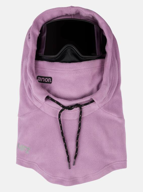 Women's Anon MFI® Fleece Helmet Hood | Anon Optics Winter 2023 | Burton Snowboards US