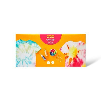 Give It A Swirl Tie Dye Kit - Mondo Llama™: DIY Art Kit, 59 Pieces, Includes Dyes & Gloves, Ages 12+ | Target
