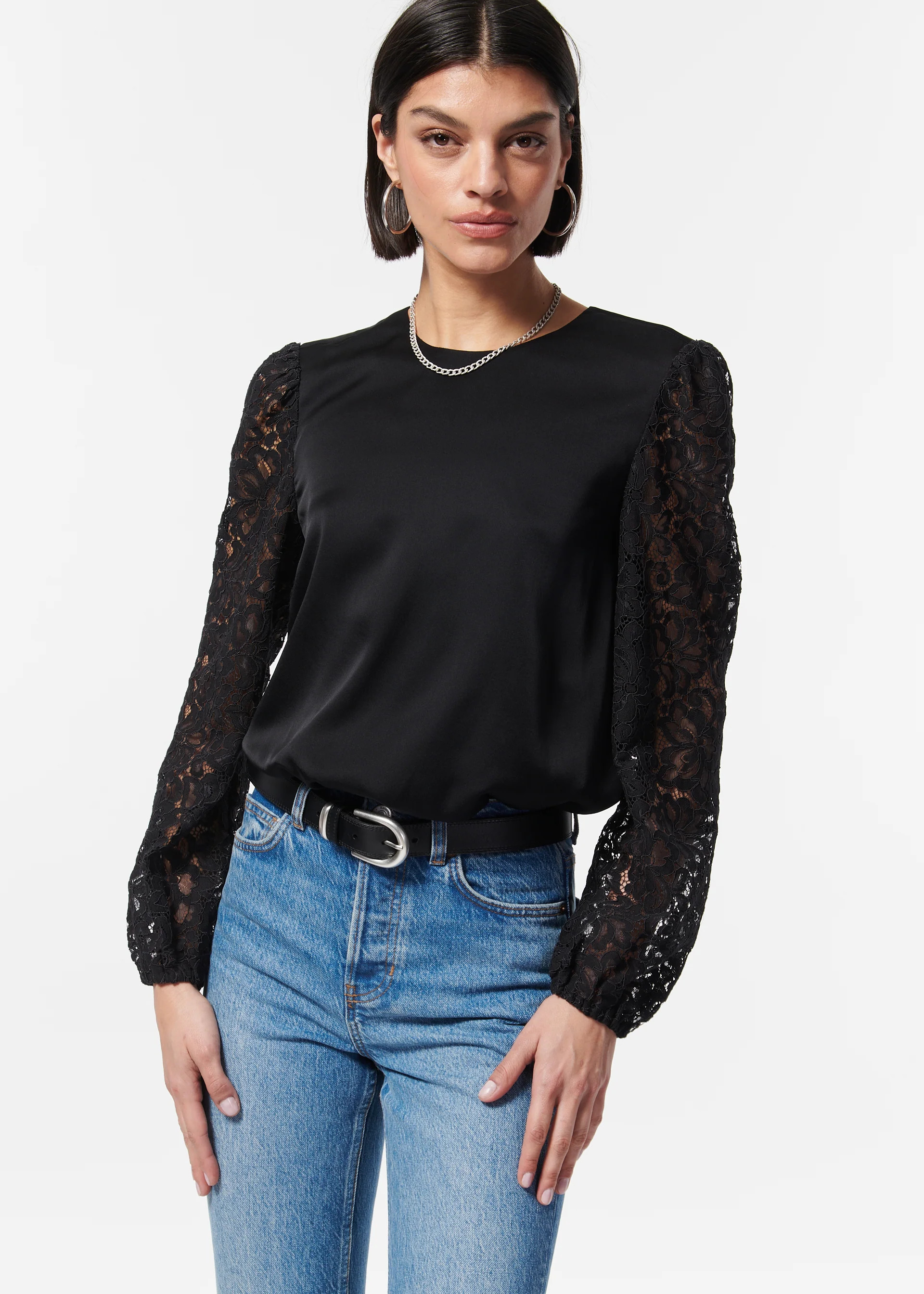 Effy Top Black | CAMI NYC