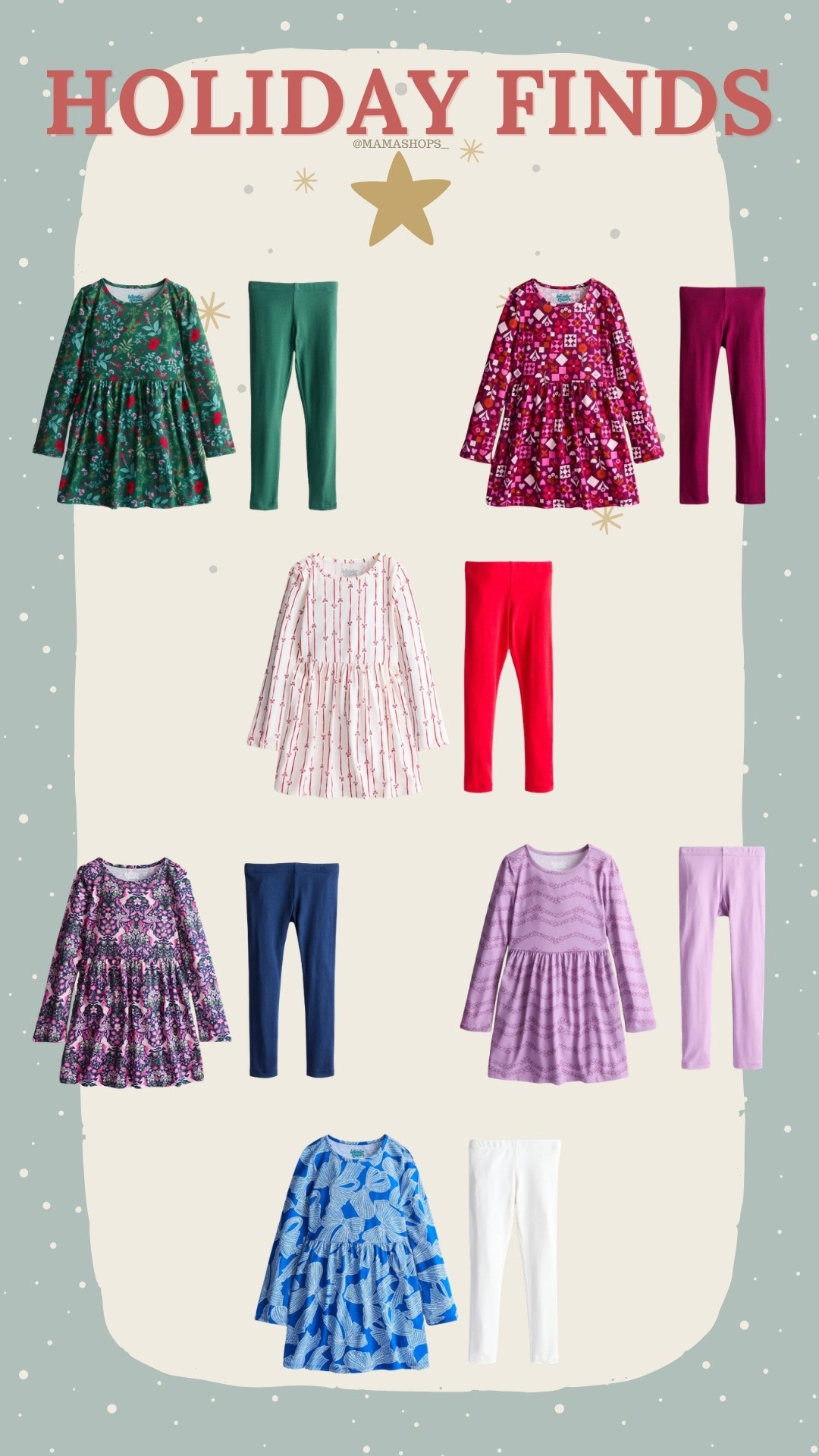 Wonder Nation Holiday matching sets for girls , play dress and leggings @Walmart ✨🎄

Linking them here, go check them out🔗🤗