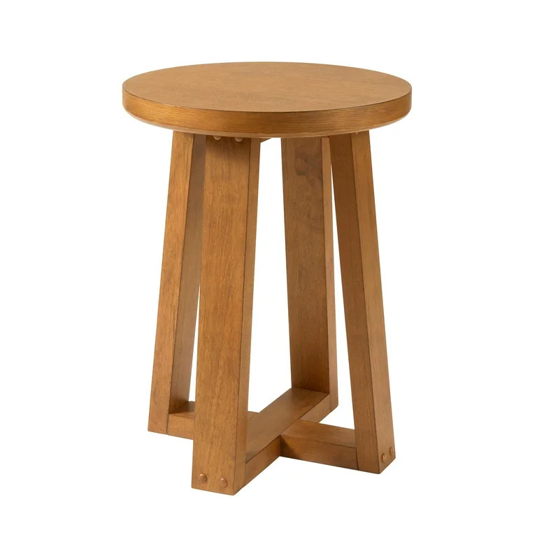 Better Homes & Gardens Ezra End Table, Light Honey Finish | Walmart (US)