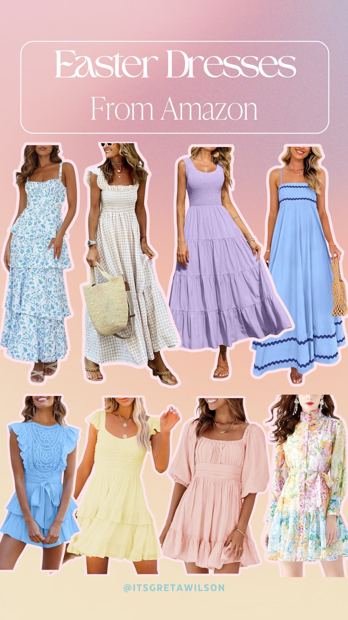 Easter dresses from Amazon 🐣 