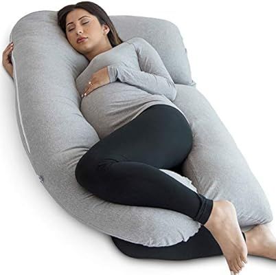 PharMeDoc Pregnancy Pillow, U-Shape Full Body Maternity Pillow with Travel & Storage Bag, Support... | Amazon (US)