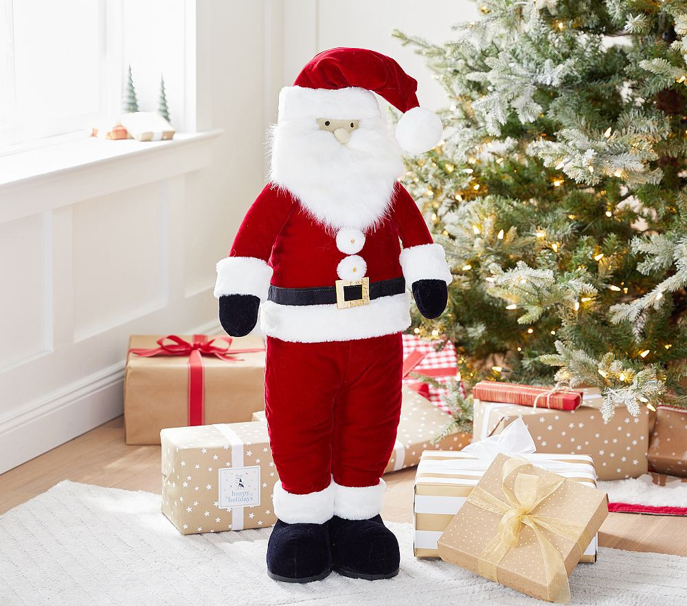Large Standing Santa Decor | Pottery Barn Kids