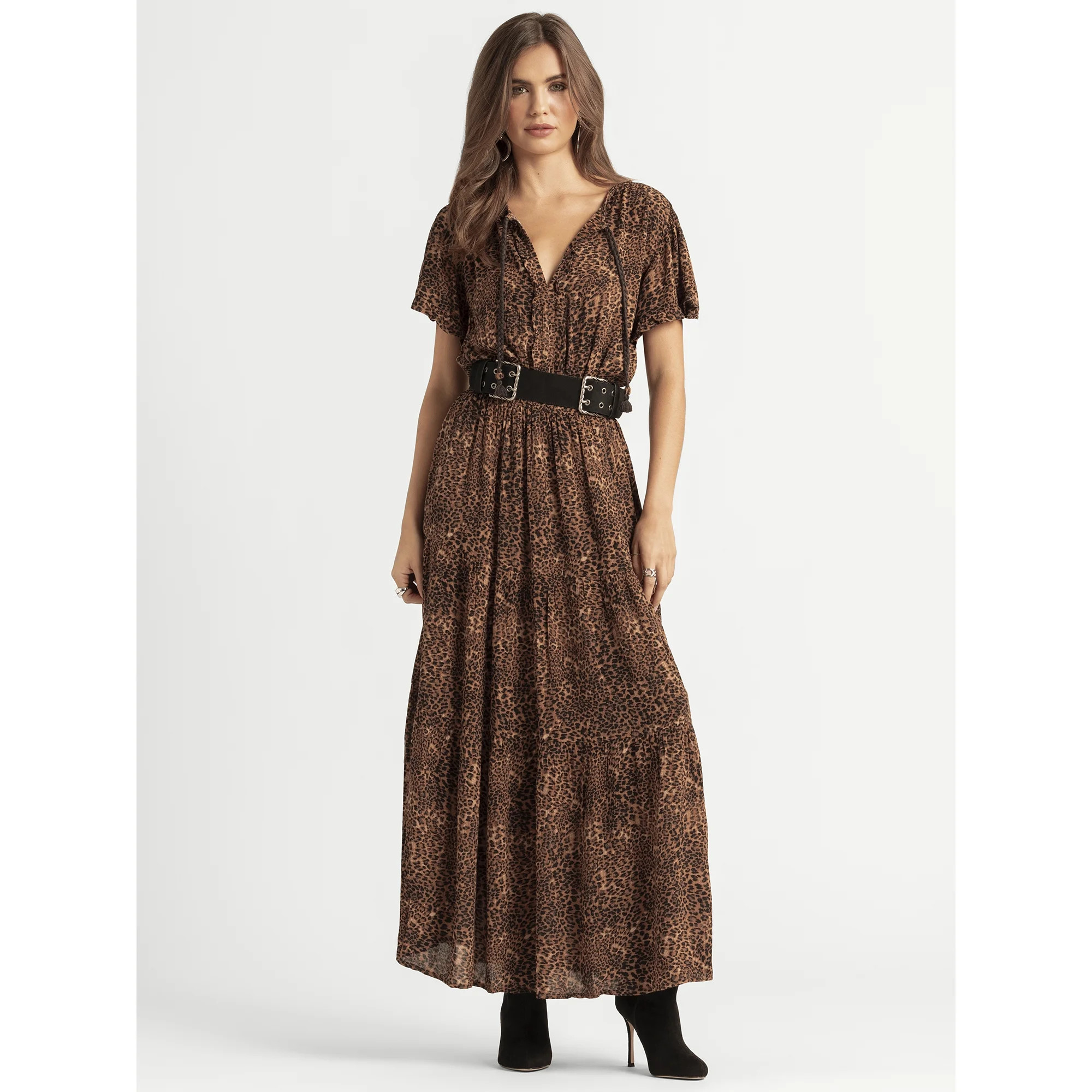 Jessica Simpson Women's Phoebe Maxi Dress, Sizes XS-XL | Walmart (US)