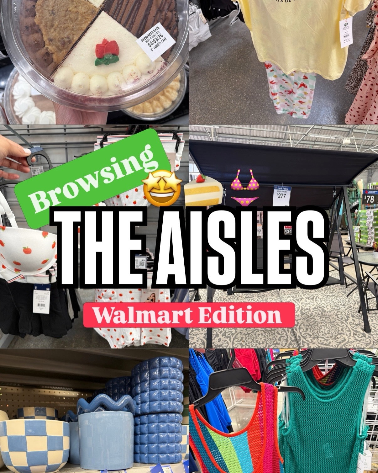 From patio furniture to cake—-a little bit of everything is shown here. Because that’s how we shop at Walmart. Right!? 🤗


#LTKHome #LTKSeasonal #LTKdayinmylife