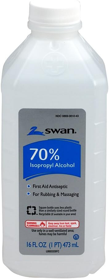 Swan Isoprophyl Alcohol, 70% 16 oz | Amazon (US)