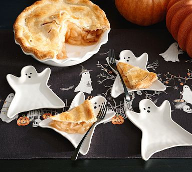 Gus the Ghost Stoneware Appetizer Plates - Set of 4 | Pottery Barn (US)