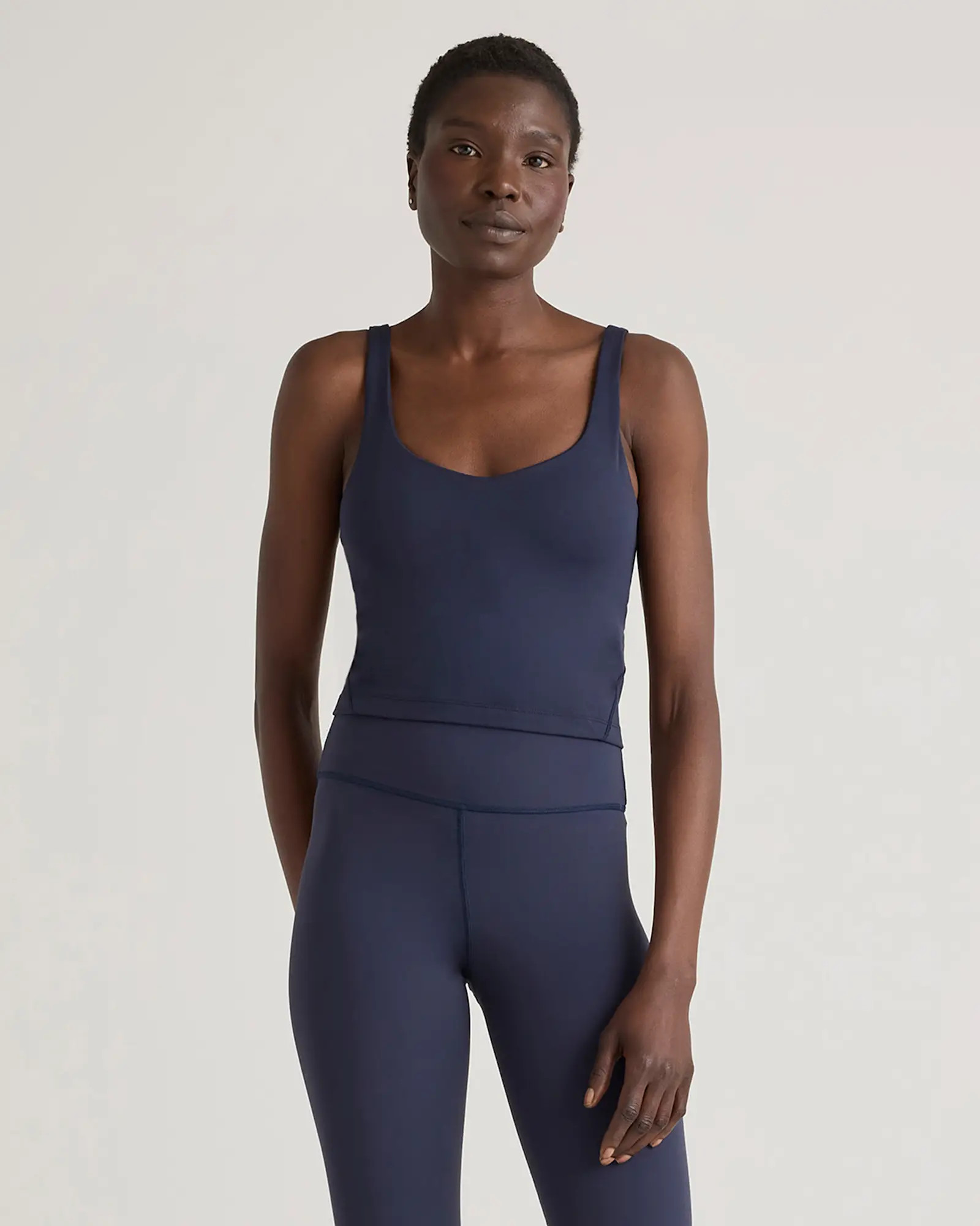 Ultra-Form V-Neck Cropped Tank | Quince