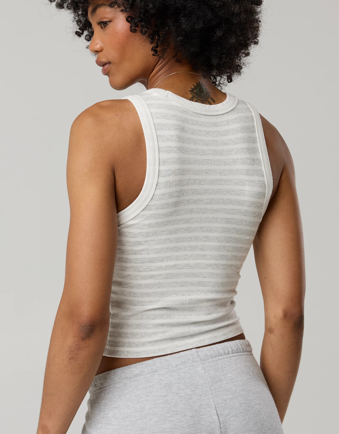 OFFLINE By Aerie Thumbs Up Heavyweight Cropped Tank Top | American Eagle Outfitters (US & CA)